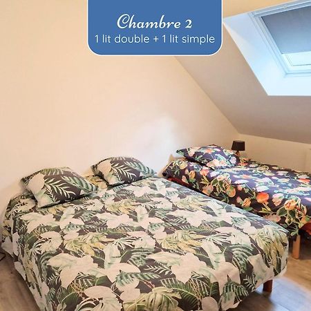 Sherman & Willy Jeep - 2 Maisons De Vacances, 4Min A Pied De La Plage - Parking Prive - Wifi Gratuit - Terrasse - Calme Saint-Côme-de-Fresné 客房 照片