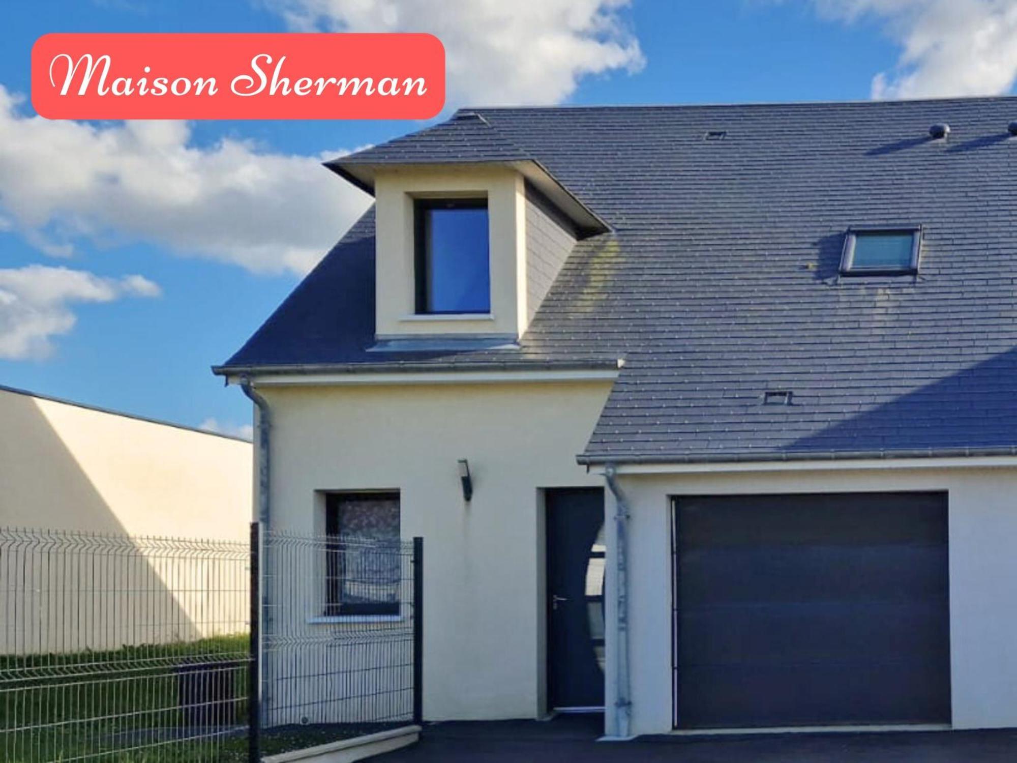 Sherman & Willy Jeep - 2 Maisons De Vacances, 4Min A Pied De La Plage - Parking Prive - Wifi Gratuit - Terrasse - Calme Saint-Côme-de-Fresné 客房 照片